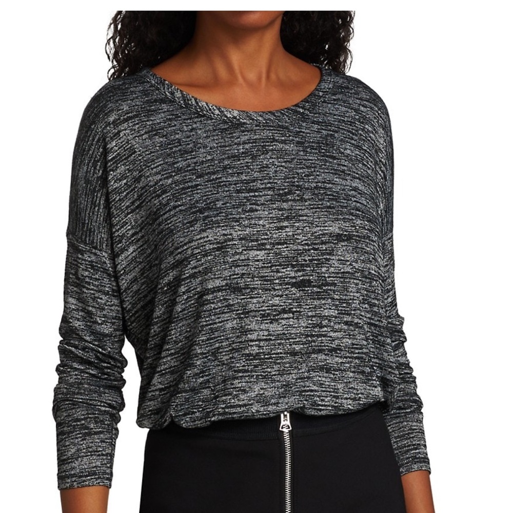 Rag & Bone Top XS Dark Gray Long Sleeve